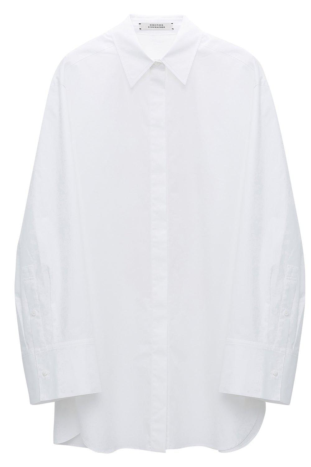 DOROTHEE SCHUMACHER-Poplin Power Blouse-