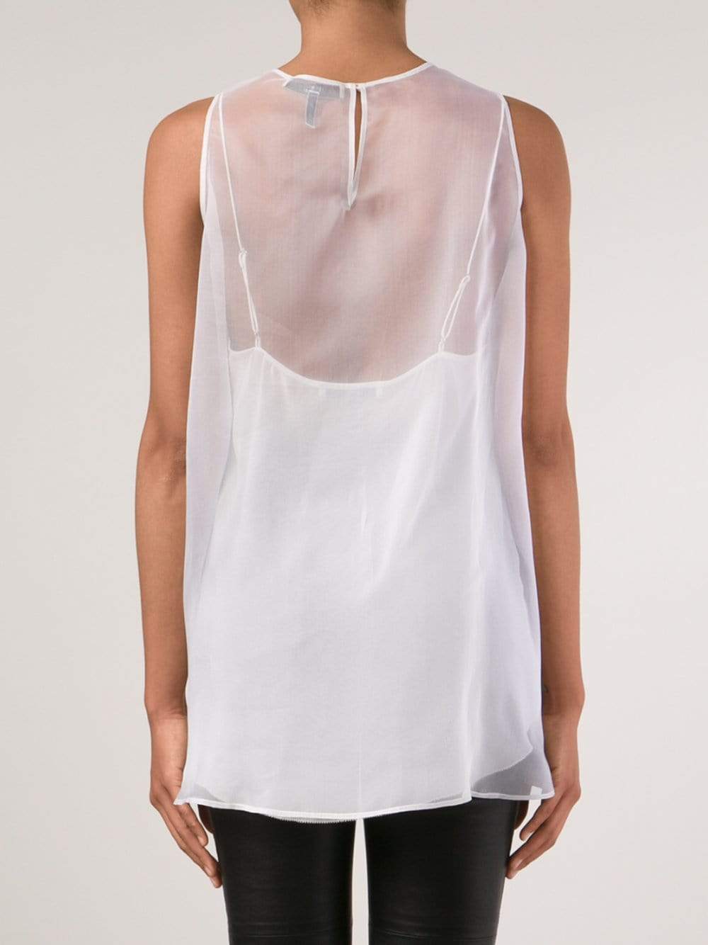 DOROTHEE SCHUMACHER-Bittar Embroidered Organza Top-