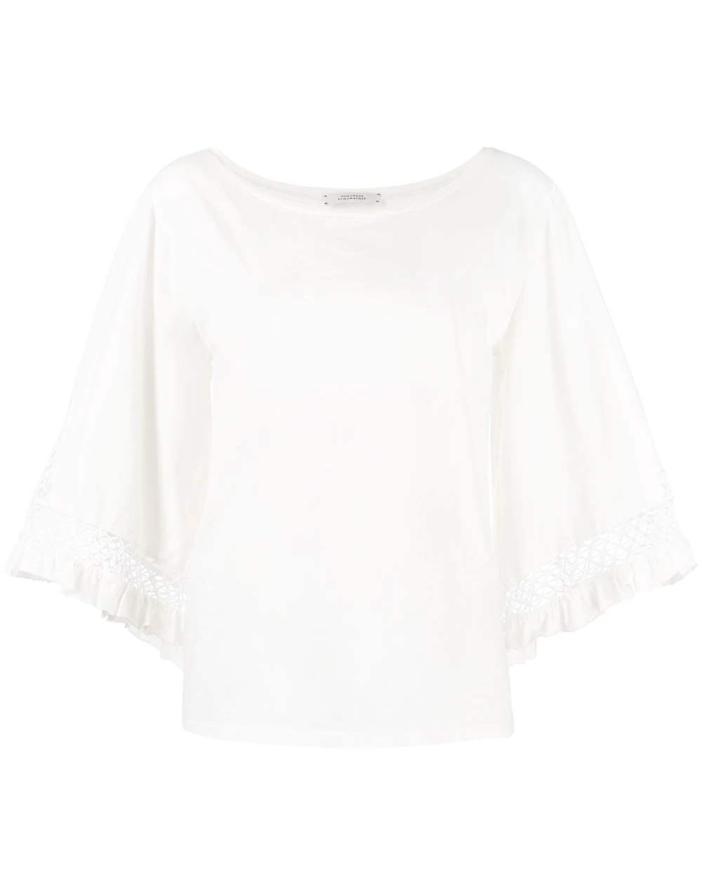 DOROTHEE SCHUMACHER-Casual Statement Cotton T-Shirt-