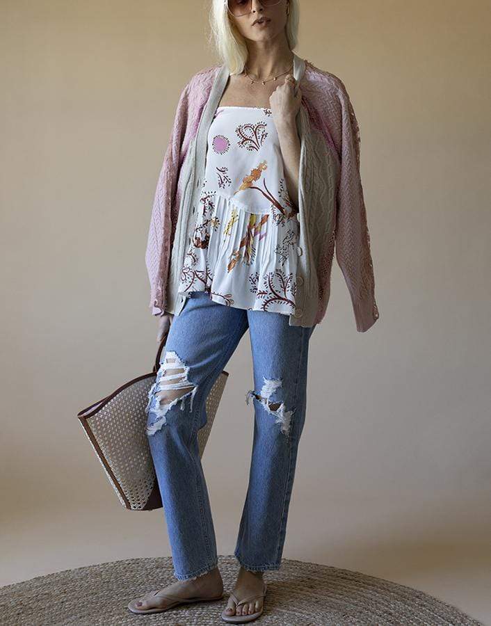 DOROTHEE SCHUMACHER-Tree of Life Tank Top-