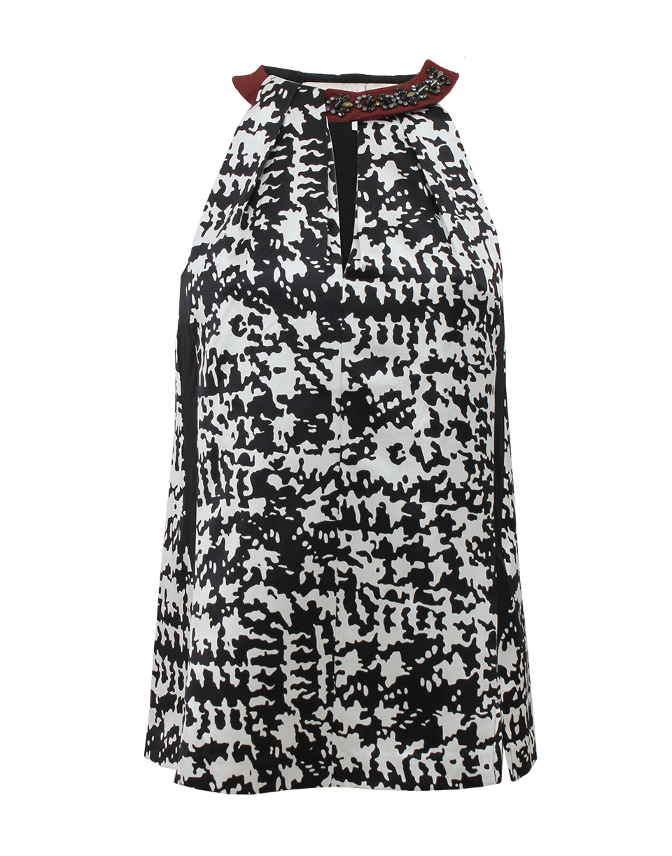 DOROTHEE SCHUMACHER-Sleeveless Embroidered Halter Tunic-