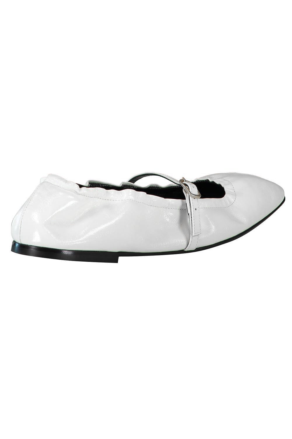  Modern Ease Flat-PURE WHT-37-SHOEBALLET FLA-DOROTHEE SCHUMACHER 