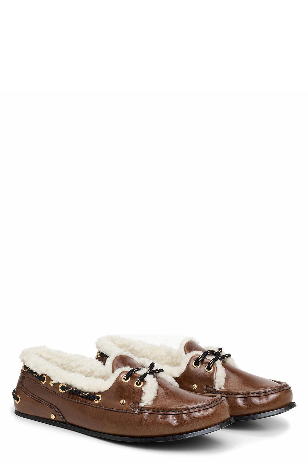 On Deck Boat Shoe-HAZELNUT-37-SHOEFLAT SHOE-DOROTHEE SCHUMACHER
