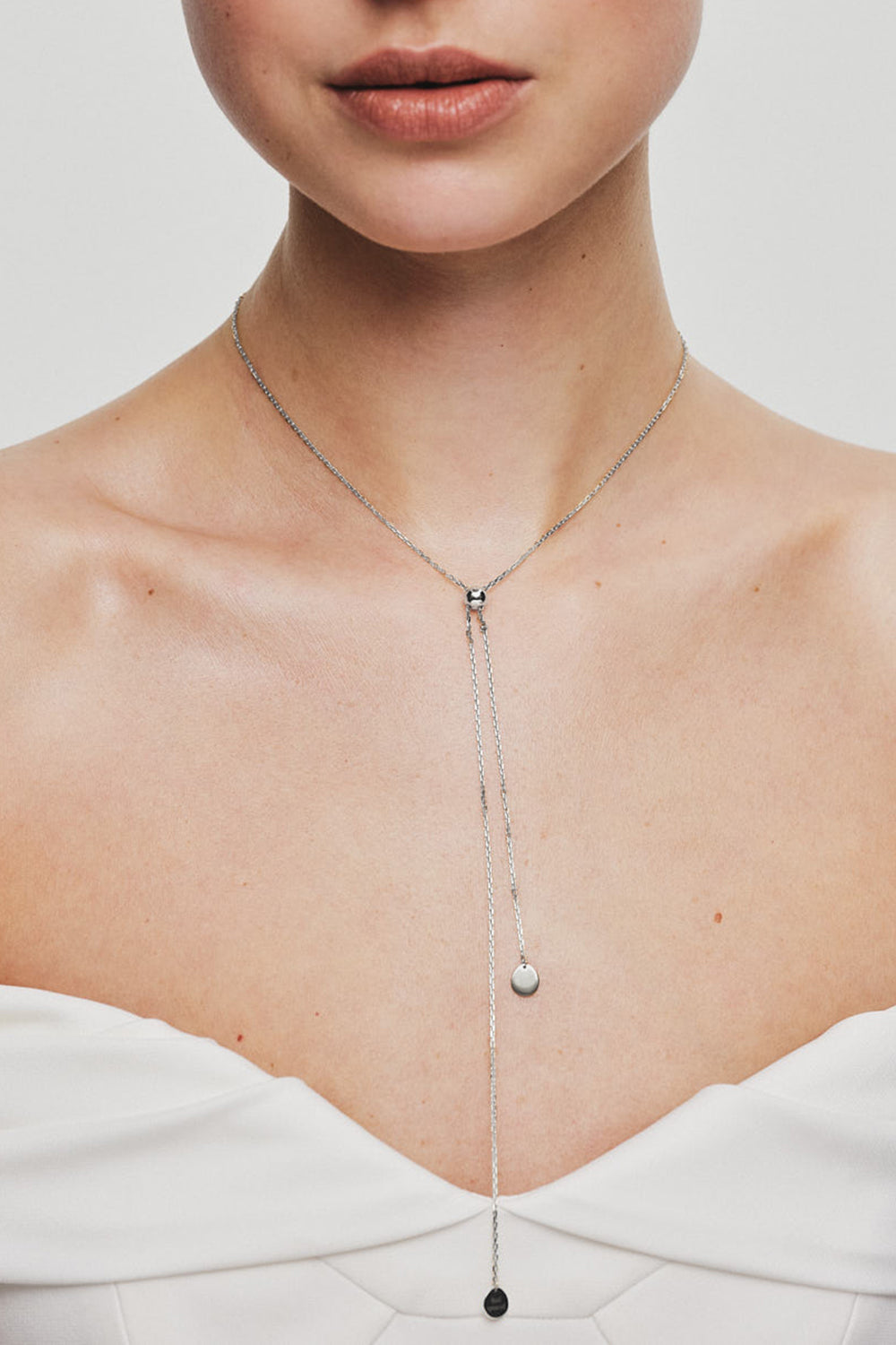 Flat Tie Necklace