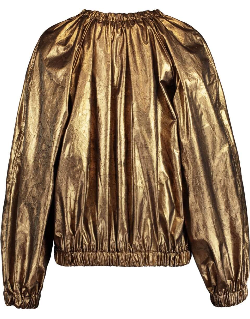 DRIES VAN NOTEN-Volvada Metallic Jacket-