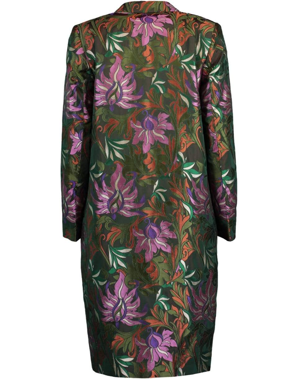 DRIES VAN NOTEN-Richy Long Sleeve Floral Print Jacket-