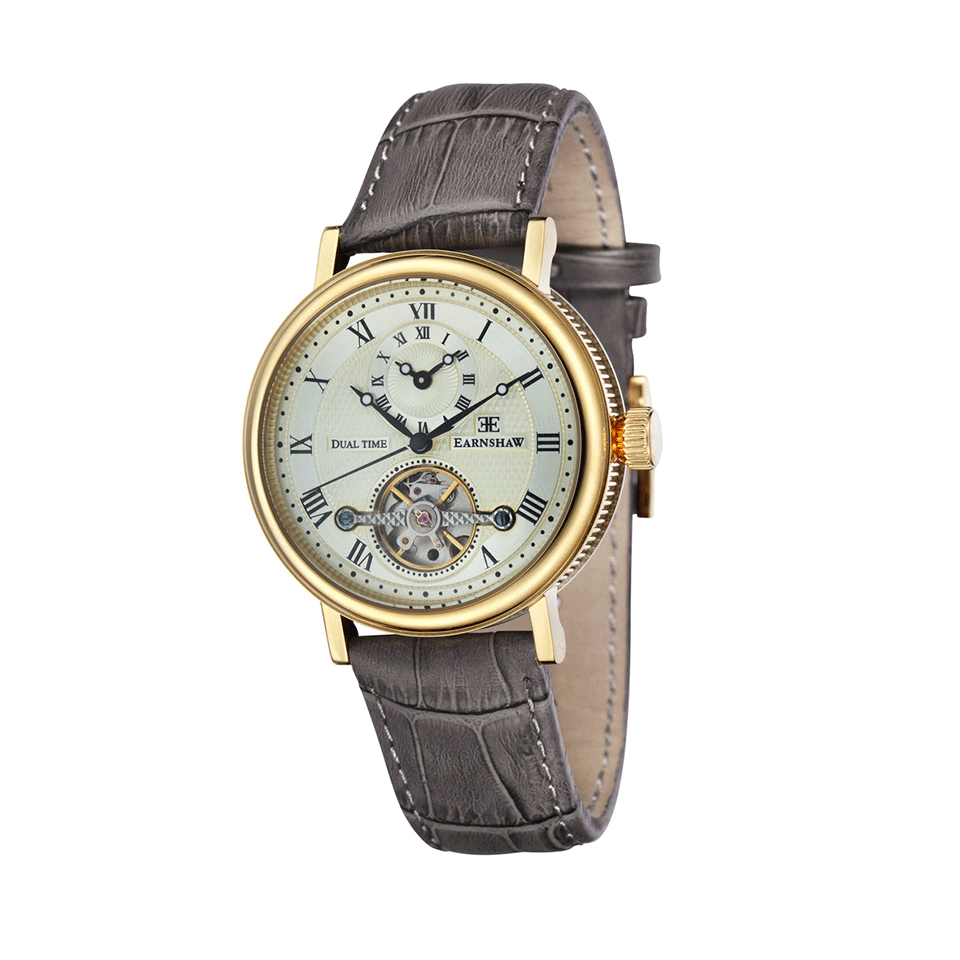 EARNSHAW WATCHES-Beaufort Watch-GREY