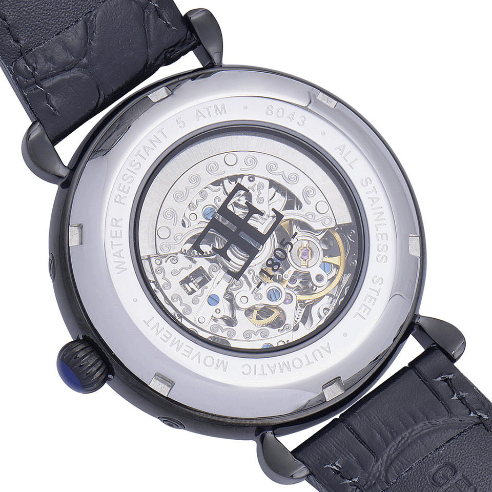 EARNSHAW WATCHES-Grand Calendar Watch-GREY