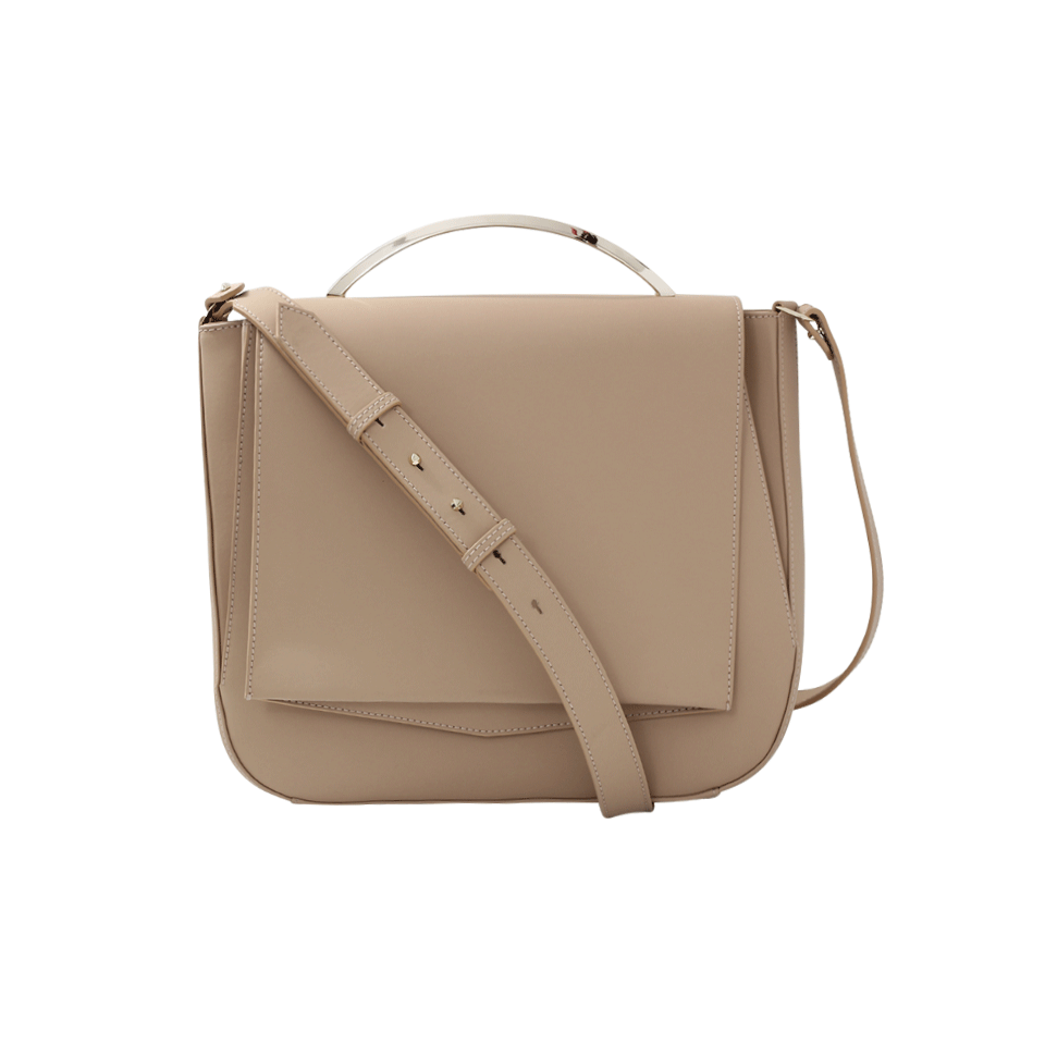 EDDIE BORGO-Pepper Saddle Handbag-DOE
