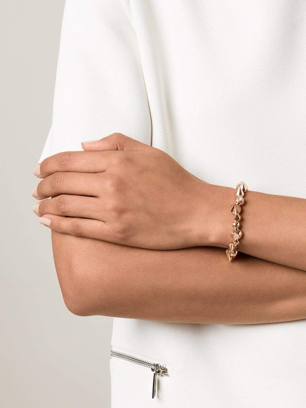 EDDIE BORGO-Cone Bracelet-RSE/GLD