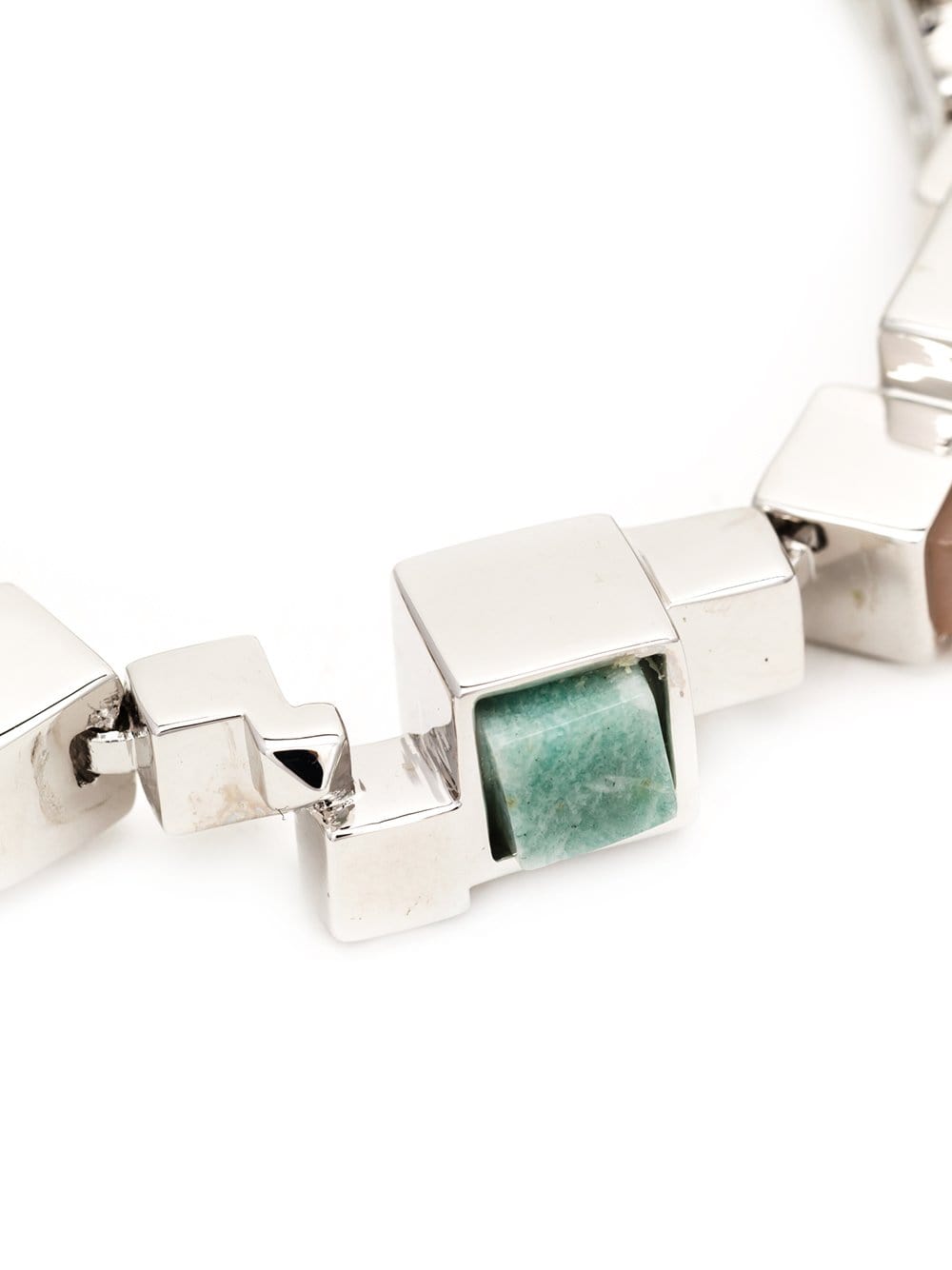 EDDIE BORGO-Cube Bracelet-SILVER