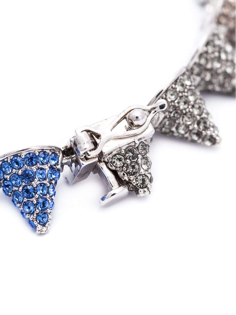 EDDIE BORGO-Ombre Pave Cone Bracelet-SLVR