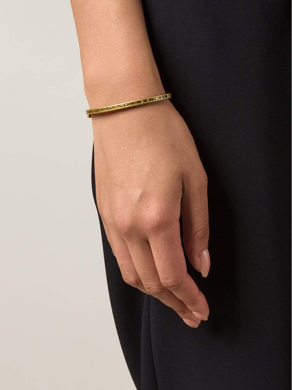 EDDIE BORGO-Pave Cuff-GLD/PERI