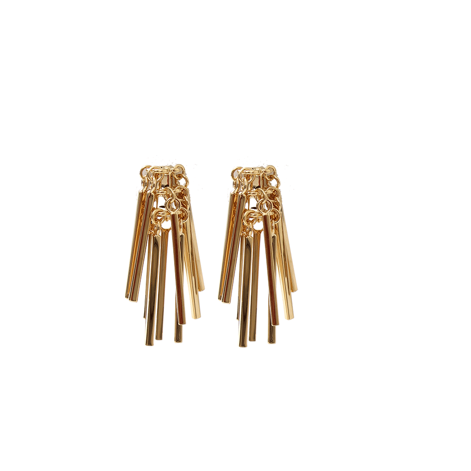 EDDIE BORGO-Fringe Earrings-GOLD