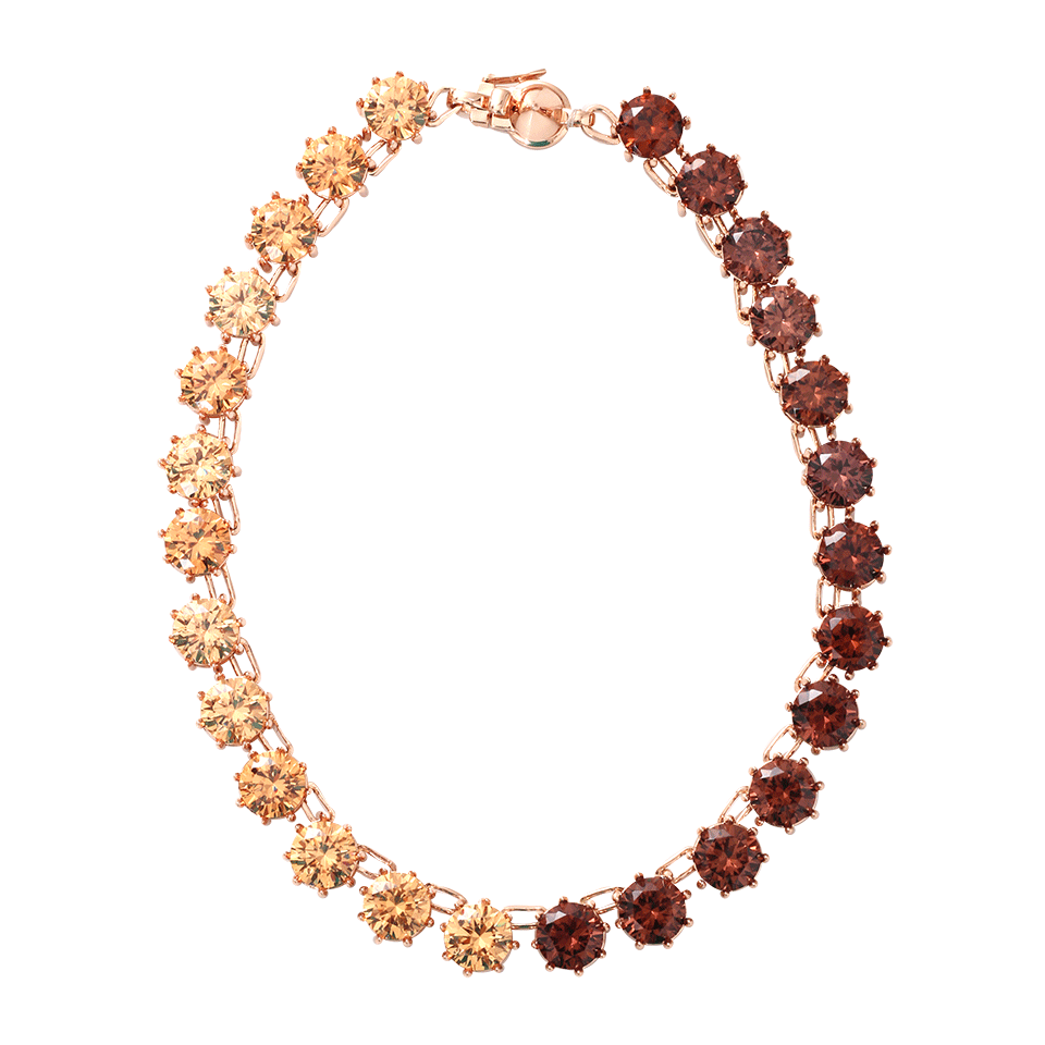 EDDIE BORGO-Circle Estate Necklace-RG/TPZ