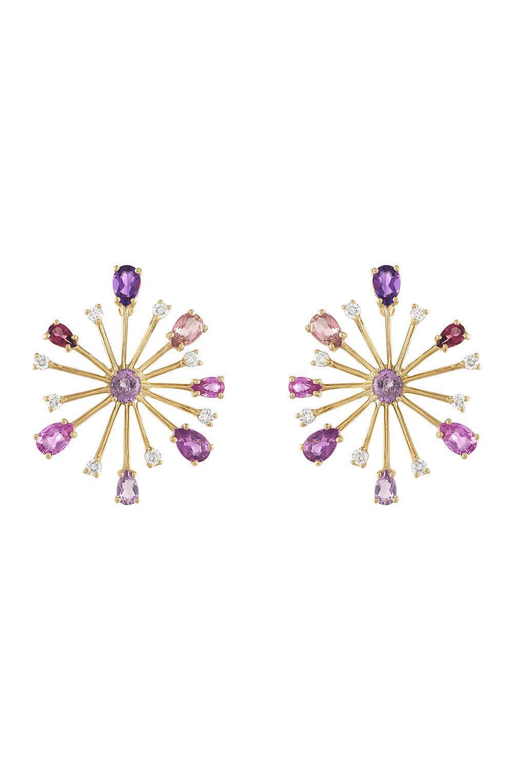 Large Pop Rocks Stud Earrings-YELLOW GOLD-JEWELRYFINE JEWELEARRING-EDEN PRESLEY