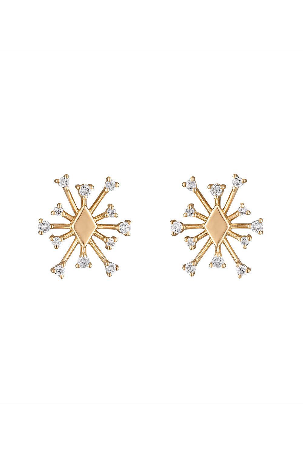 Medium Sparkle Stud Earrings-YELLOW GOLD-MED-JEWELRYFINE JEWELEARRING-EDEN PRESLEY