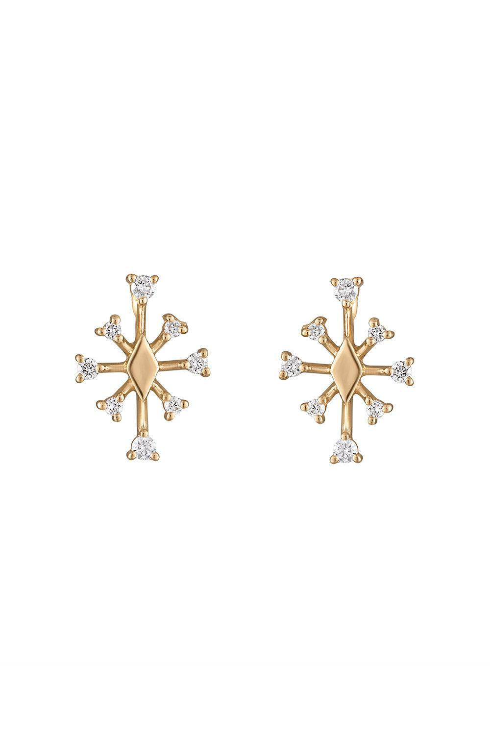 Small Sparkle Stud Earrings-YELLOW GOLD-SML-JEWELRYFINE JEWELEARRING-EDEN PRESLEY