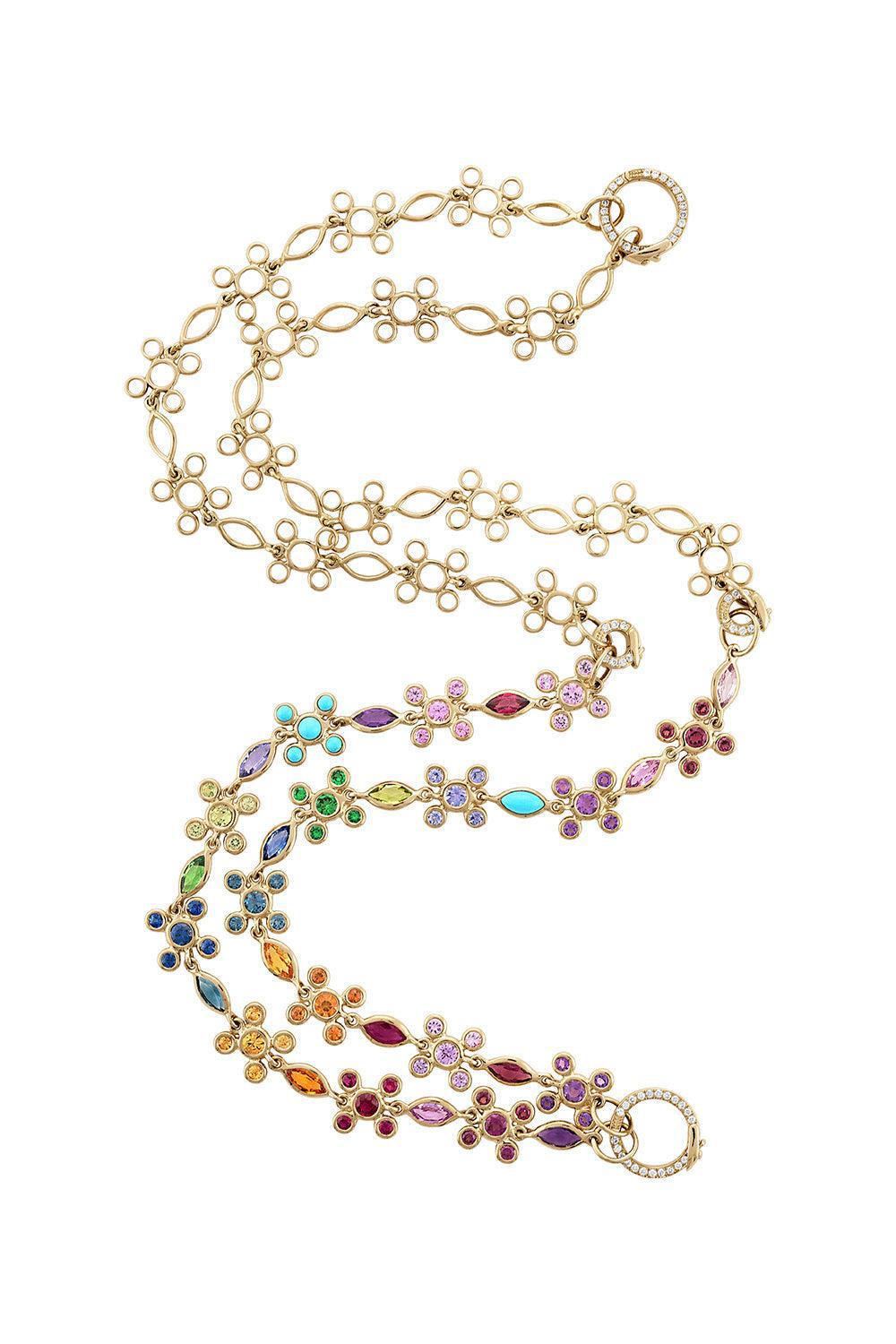 EDEN PRESLEY-In Sync Transformer Necklace-YELLOW GOLD