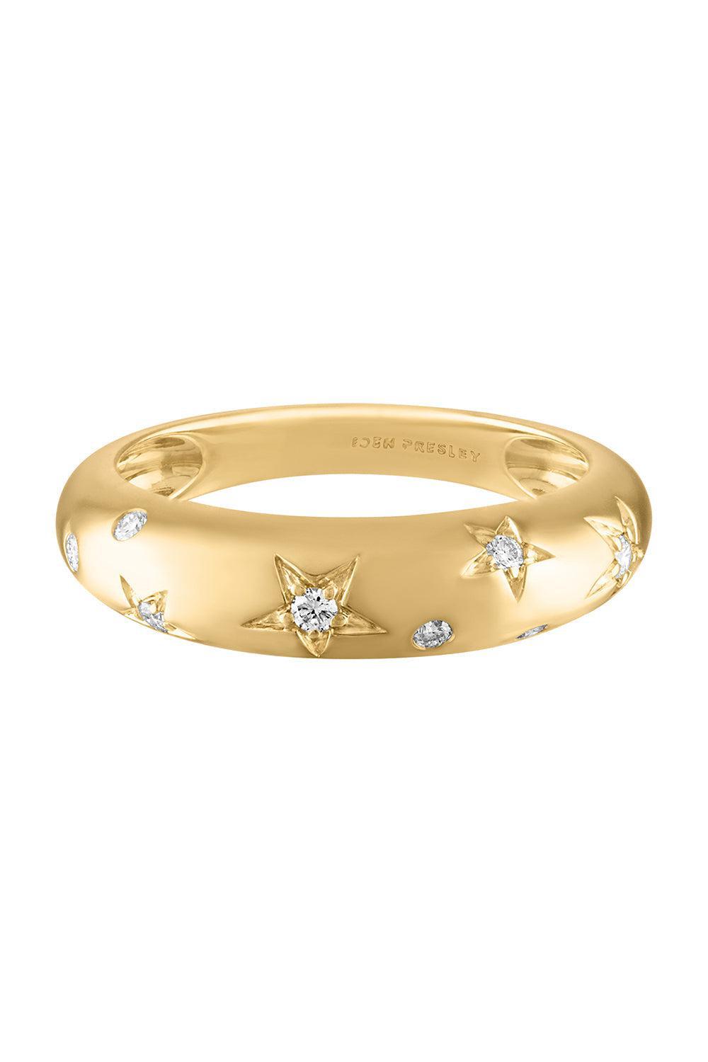 Small Celeste Dome Ring-YELLOW GOLD-7-JEWELRYFINE JEWELRING-EDEN PRESLEY