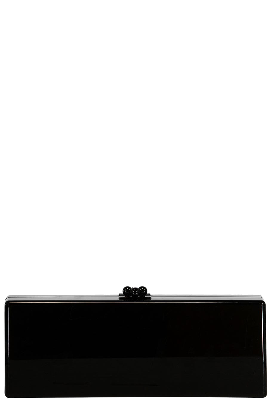 EDIE PARKER-Bespoke Flavia Clutch-BLACK