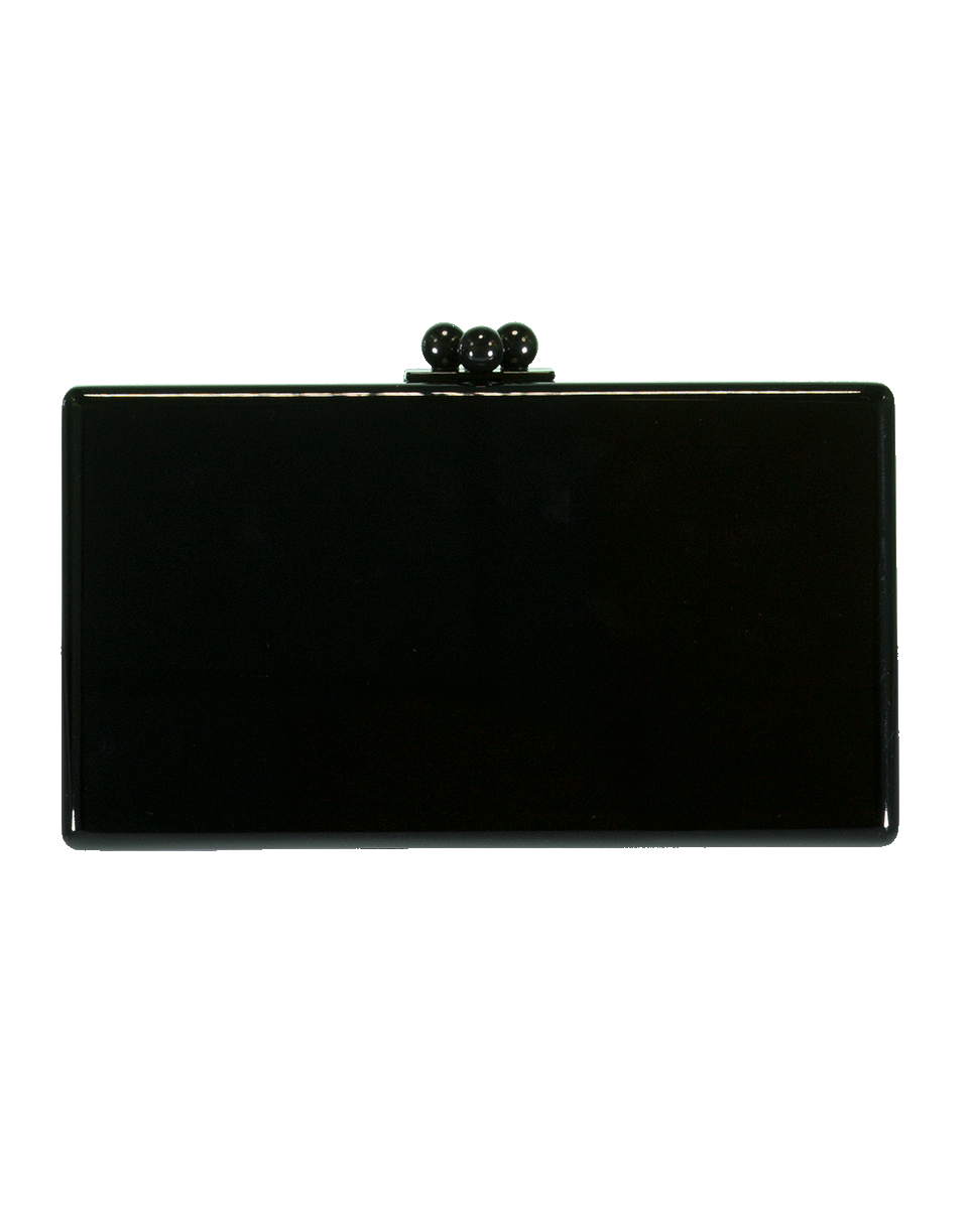 EDIE PARKER-Jean Fruit Cocktail Clutch-BLACK