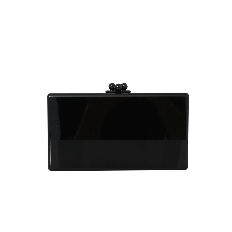 EDIE PARKER-Jean Garden Clutch-BLACK