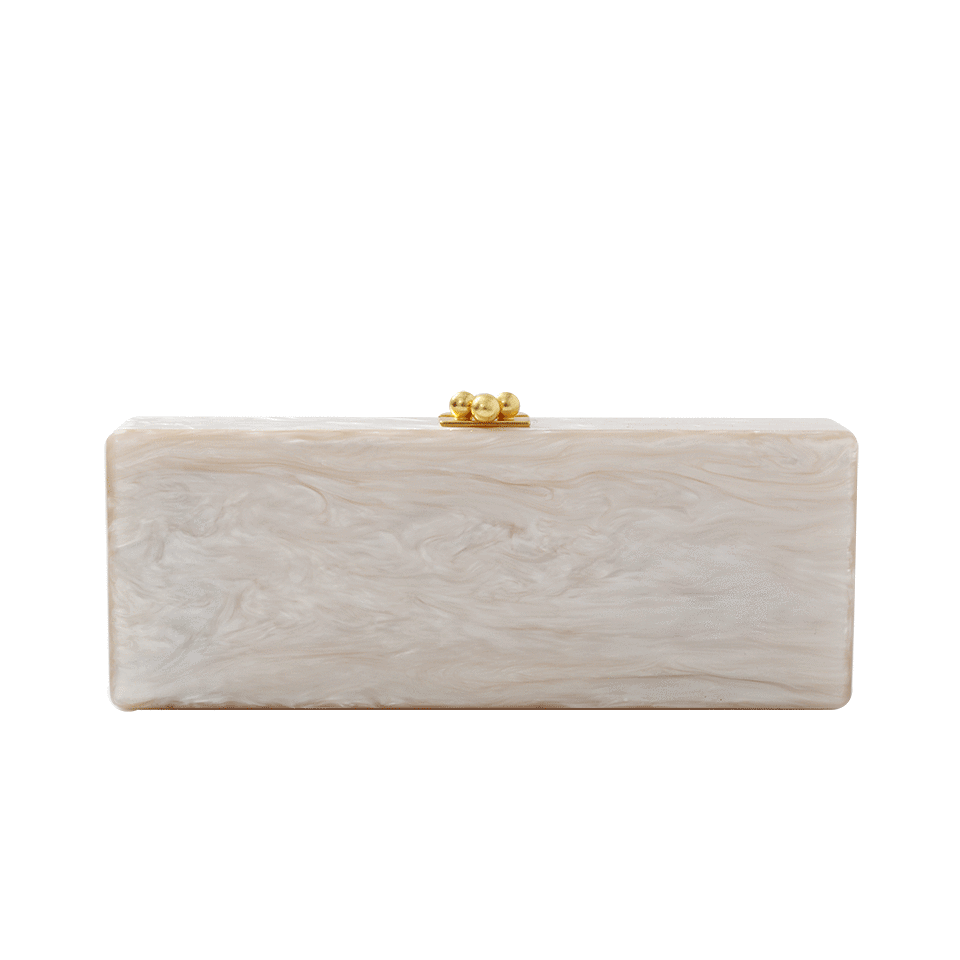 EDIE PARKER-Flavia Garden Clutch-NUDE