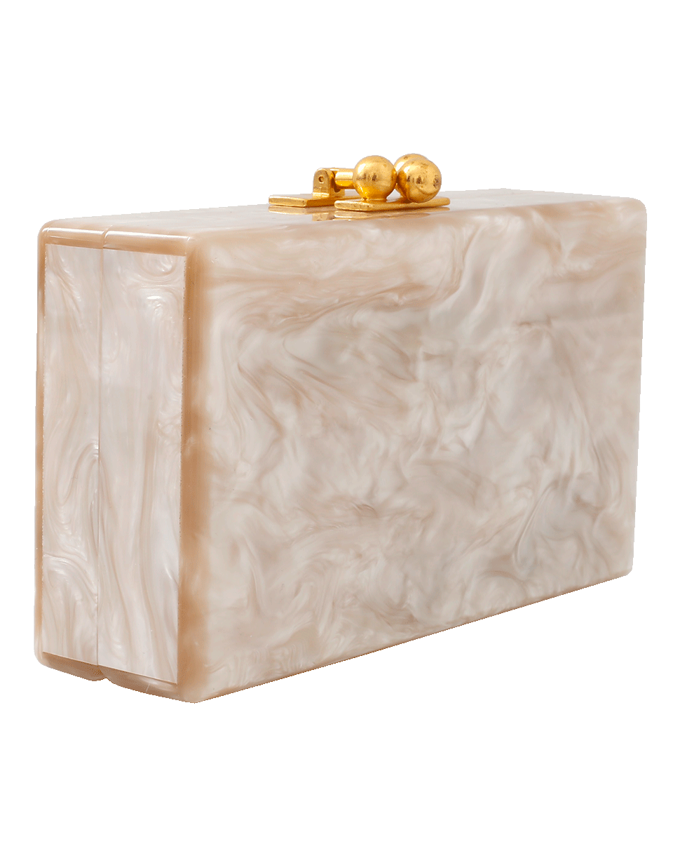 EDIE PARKER-Jean Solid Clutch-NUDE PRL