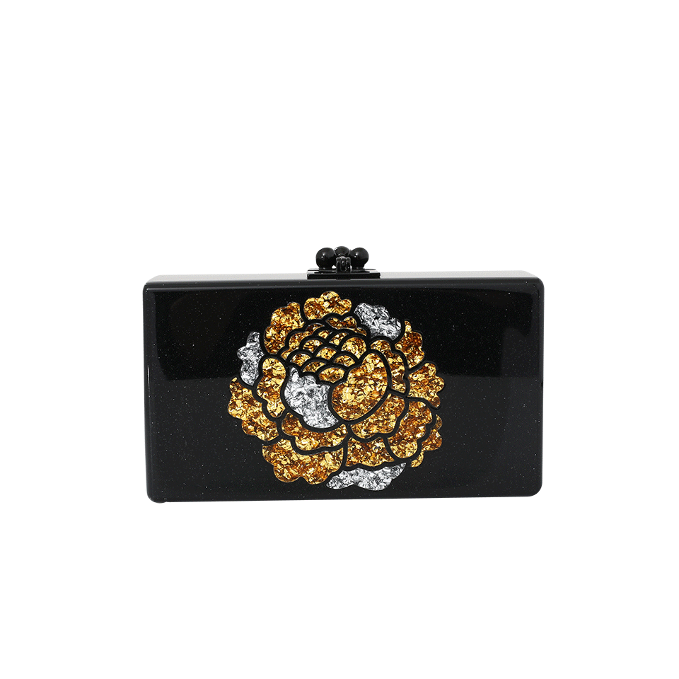 EDIE PARKER-Jean Bud Clutch-OBSIDIAN