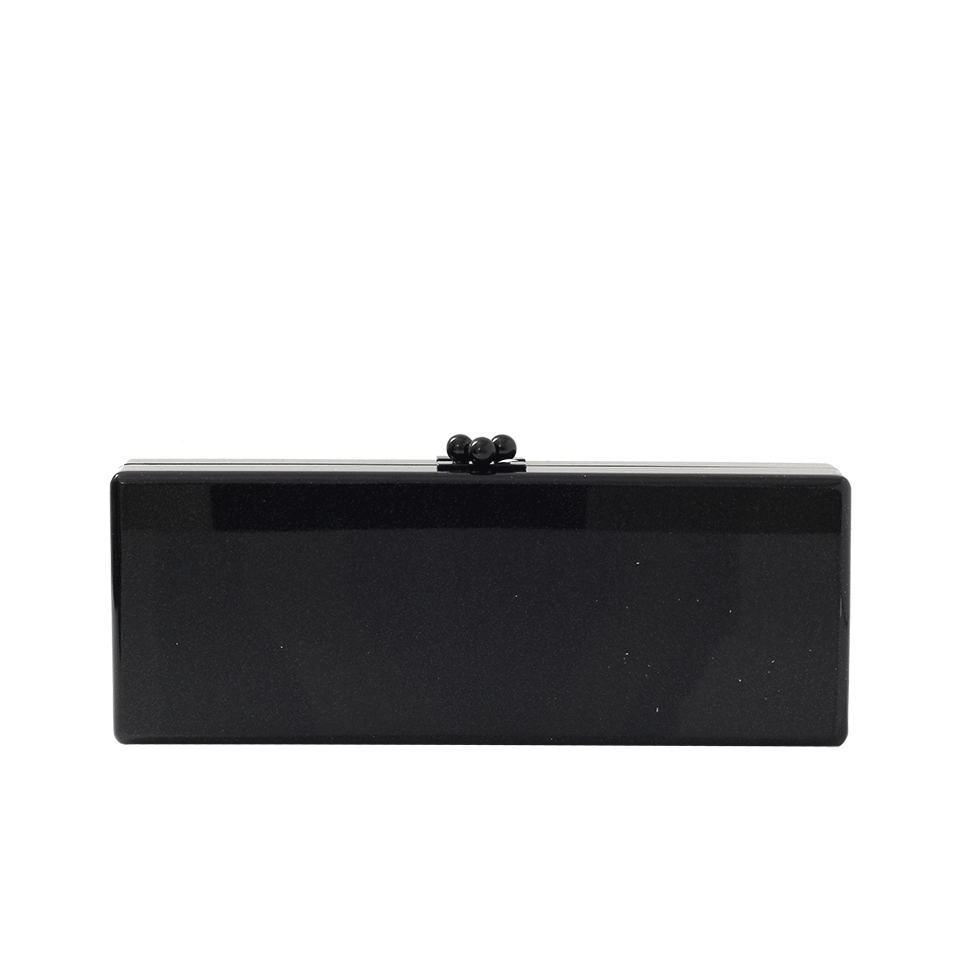 EDIE PARKER-Flavia Cheers Clutch-OBSIDIAN