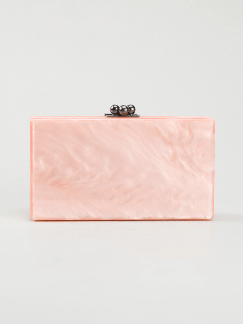 EDIE PARKER-Jean Slices Clutch-PNK/ORNG