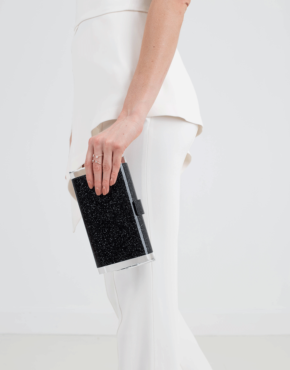 EDIE PARKER-Lara Solid Clutch-STARLIGT