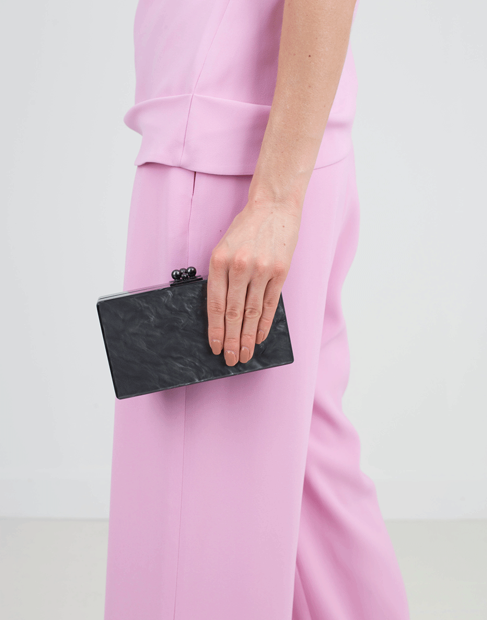 EDIE PARKER-Jean Solid Clutch-STEELPRL
