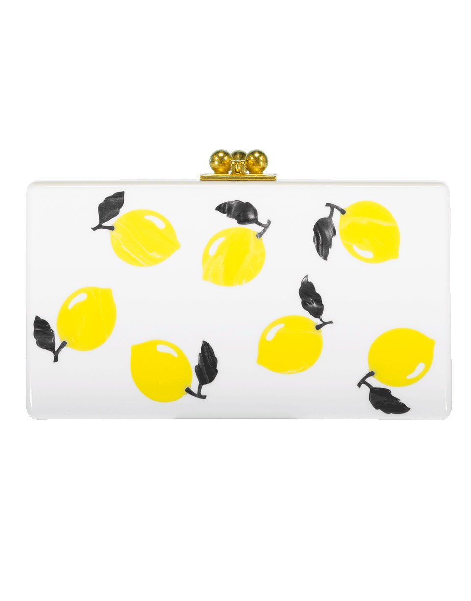 EDIE PARKER-Jean Lemons Clutch-WHITE