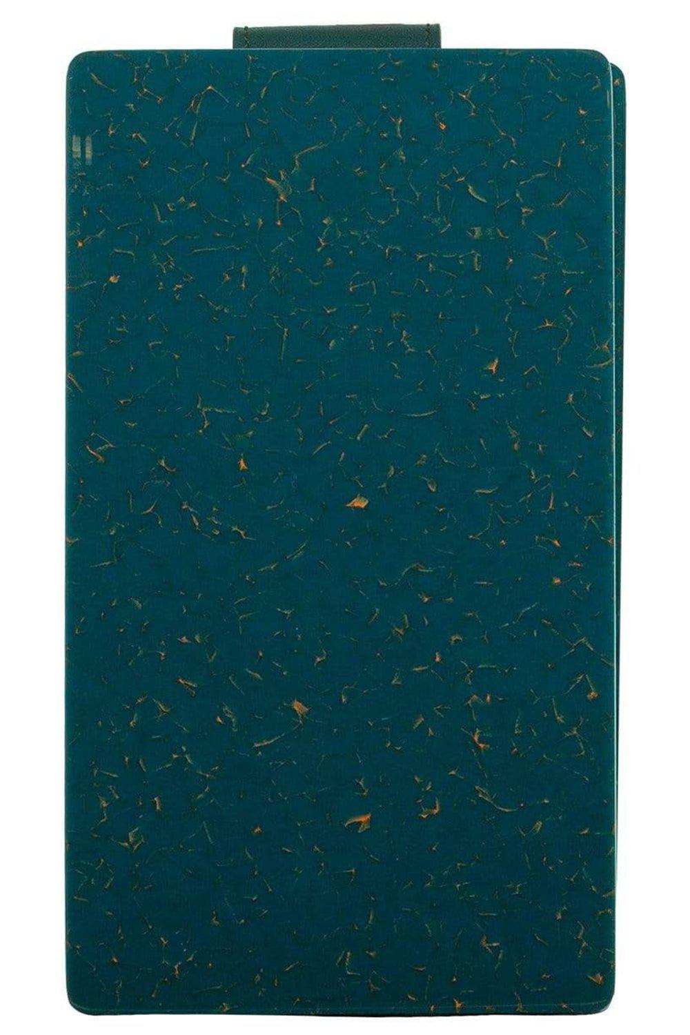 EDIE PARKER-Dark Green Minnie Acrylic Hardbody Bag-DK GREEN