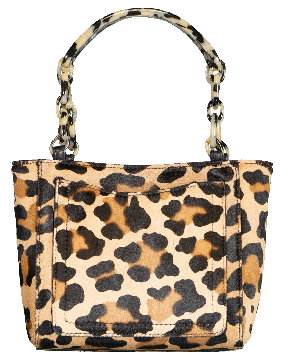 EDIE PARKER-Leopard Micro Tote-LEOPARD