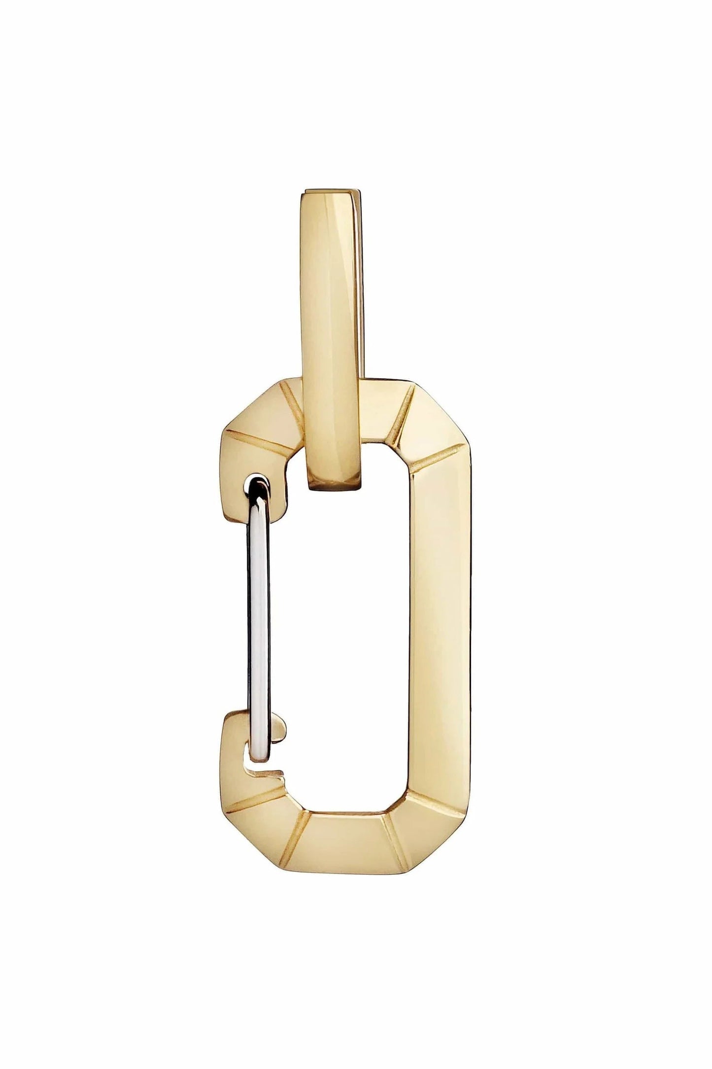 EÉRA-Small Classic Gold Chiara Earring-YELLOW GOLD