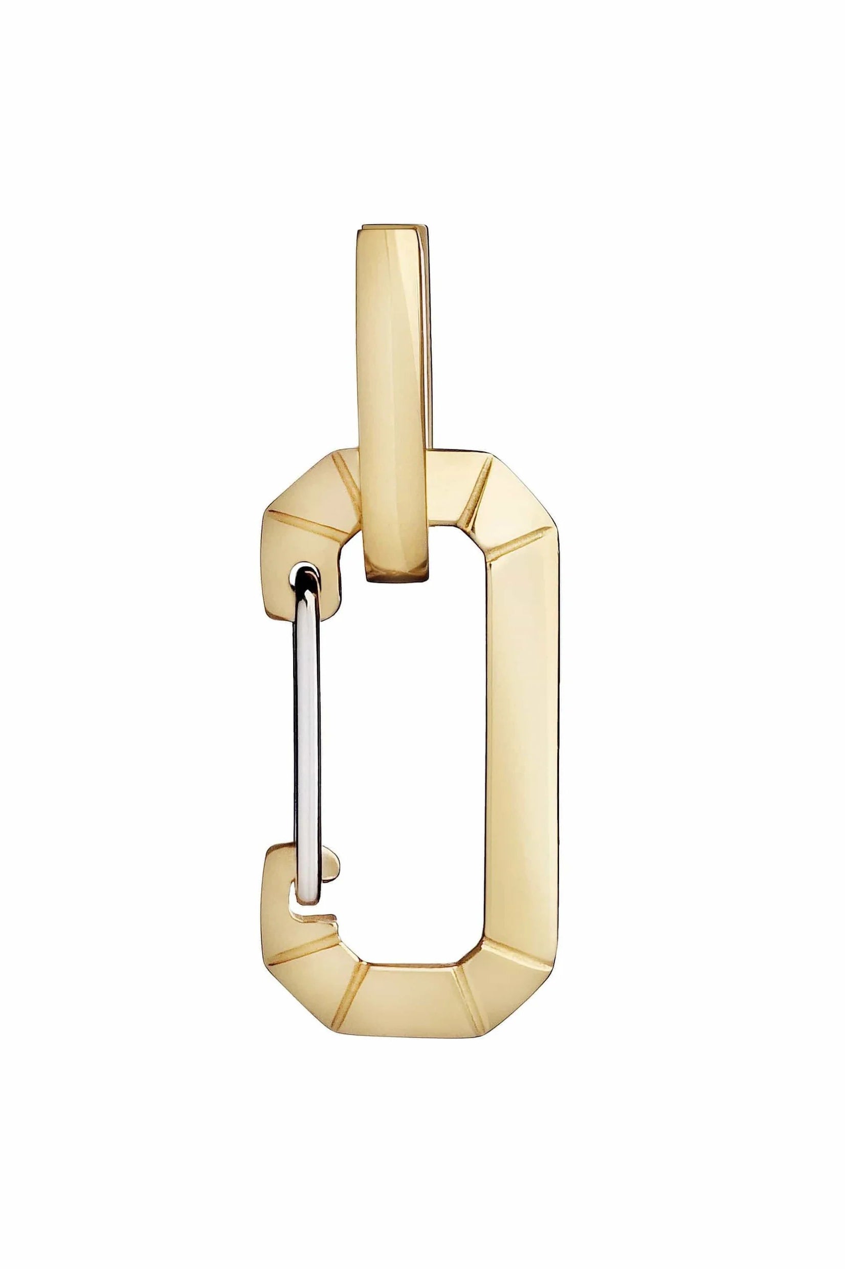 EÉRA-Small Classic Gold Chiara Earring-YELLOW GOLD