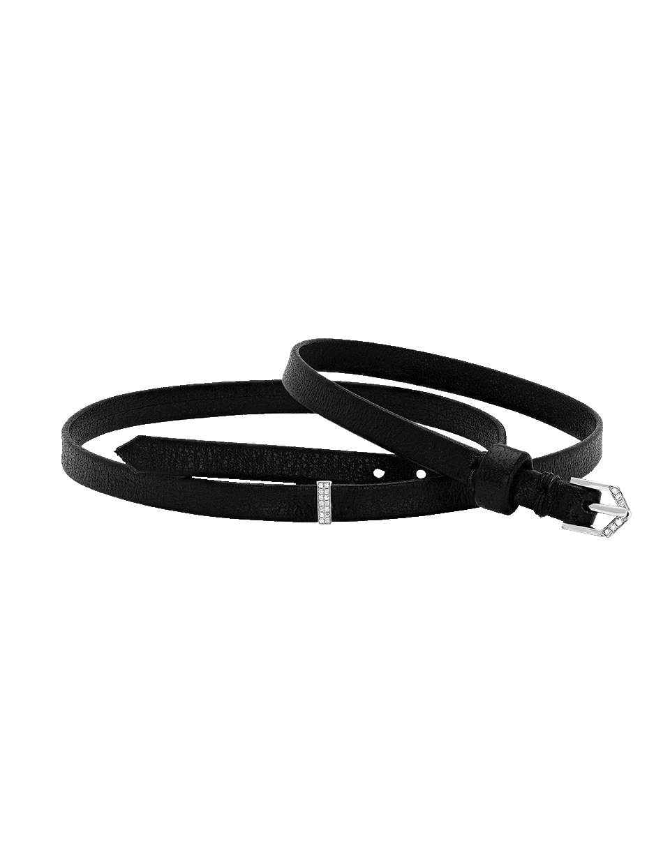 EF COLLECTION-Diamond Bar Choker Necklace-ROSE GOLD
