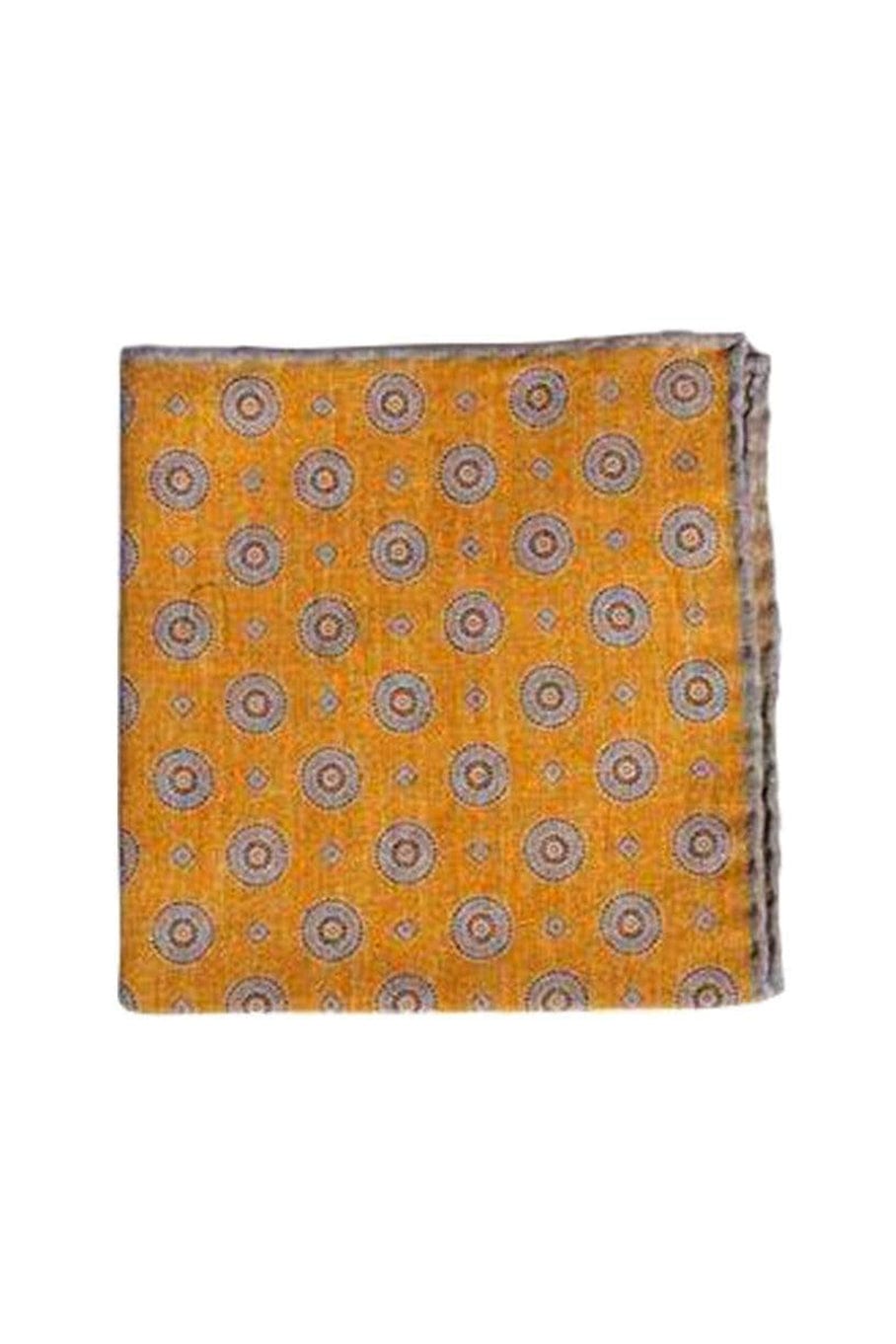 ELEVENTY-Printed Pocket Square-BLU