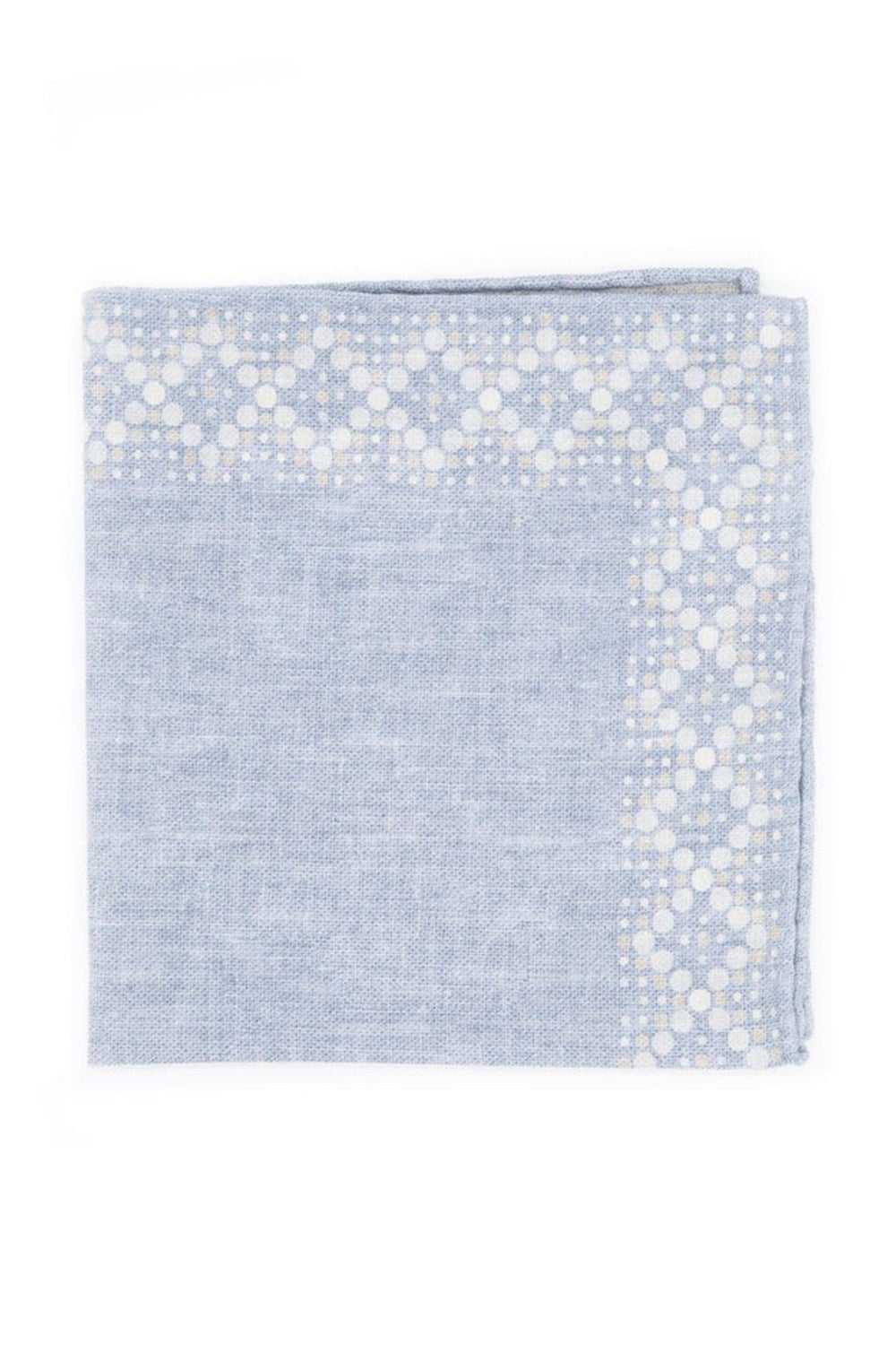 ELEVENTY-Pocket Square - Blue-BLUE
