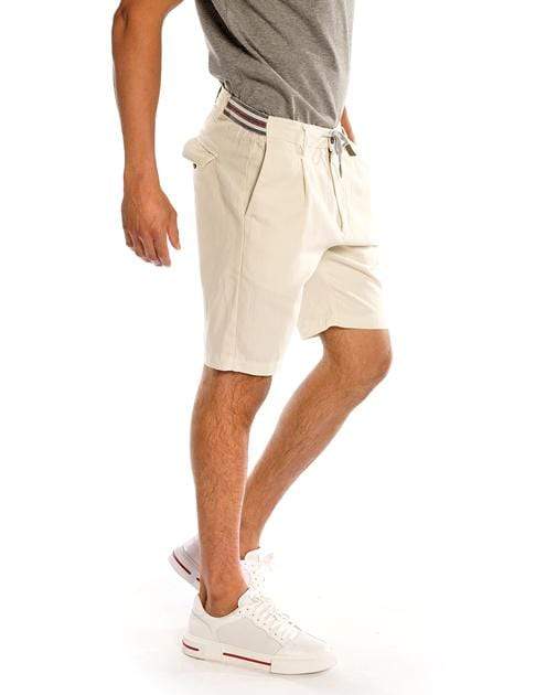 ELEVENTY-Avorio Bermuda Jogger-