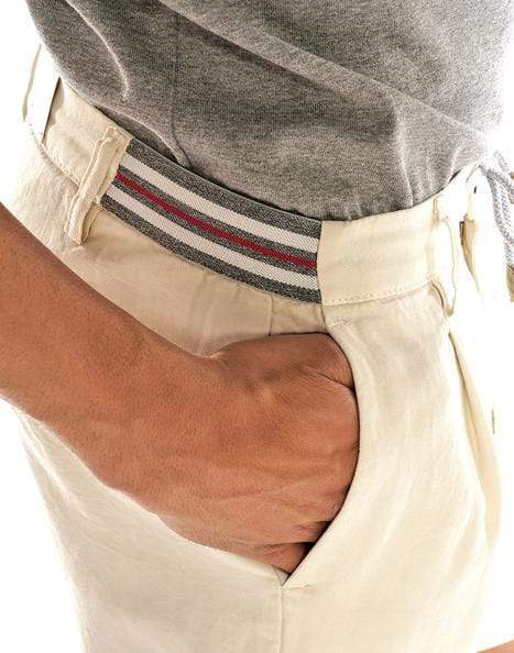 ELEVENTY-Avorio Bermuda Jogger-