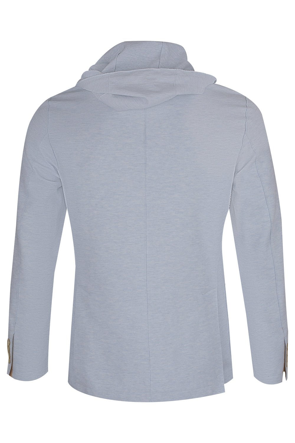 ELEVENTY-Hooded Jacket - Baby Blue-