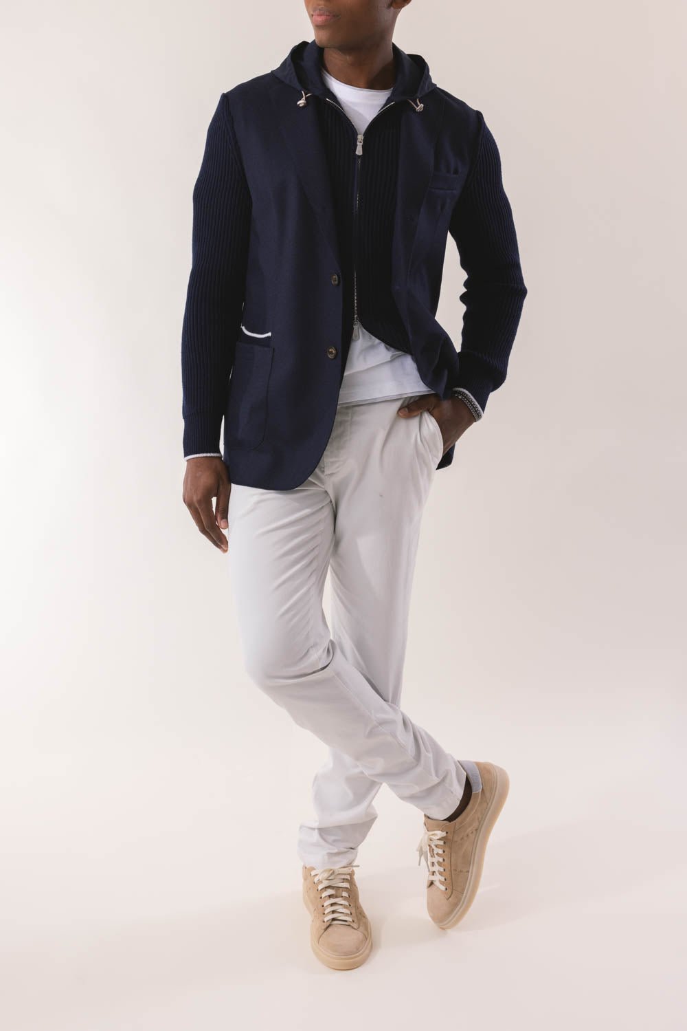 ELEVENTY-Bimateric Jacket - Blue-