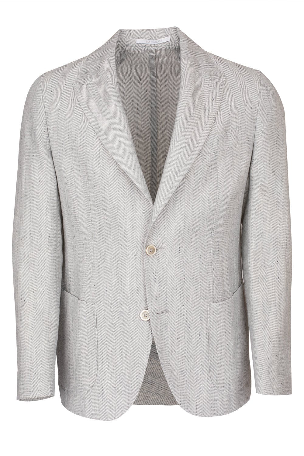 ELEVENTY-Soft Single Breasted Jacket - Grigio-
