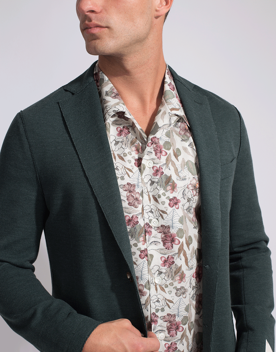 ELEVENTY-Laser Cut Stretch Jacket-