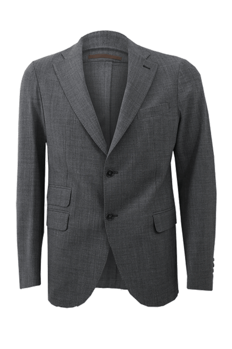 ELEVENTY-Grey Notch Lapel Jacket-