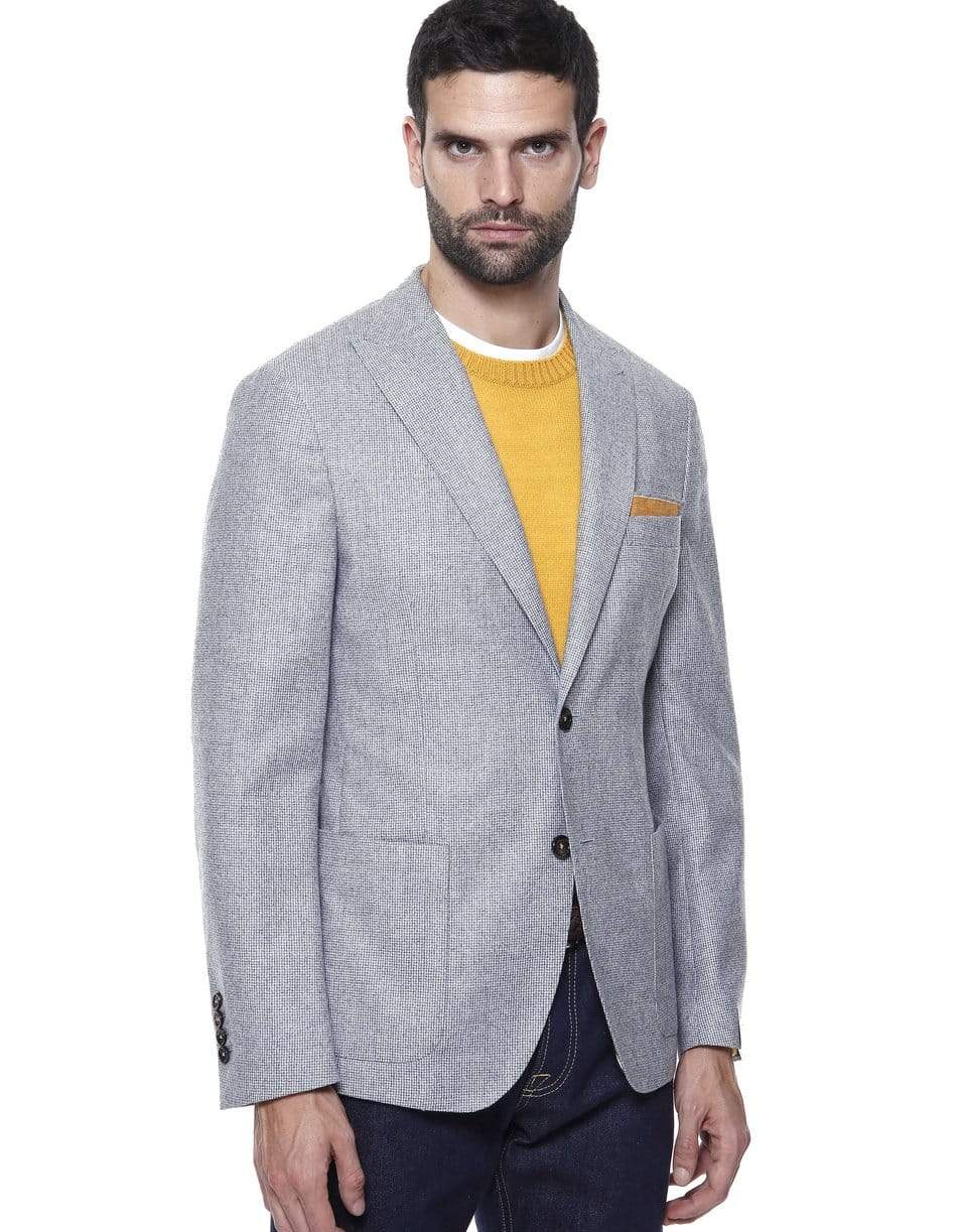 ELEVENTY-Single Breasted Jacket-